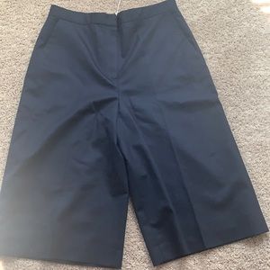 Never been worn navy blue culottes. Selling as is and final sale.
